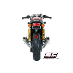 SC-Project T11-D37A Dual Conic Exhaust For Triumph Thruxton 1200 / R (2016-) -Scootik Bike Shop sc project t11 d37aal conic exhaust image7