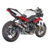 SC-Project T13-18C GP M2 Exhaust For Triumph Street Triple / R / RX (2013-2016) -Scootik Bike Shop sc project t13 18c gp m2 exhaust