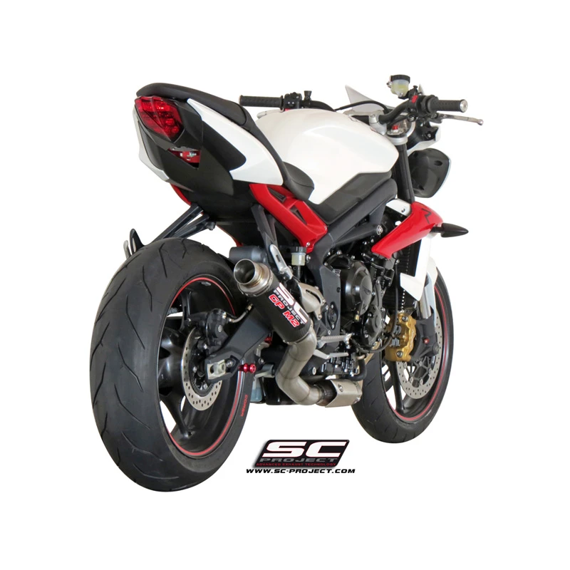 SC-Project T13-18C GP M2 Exhaust For Triumph Street Triple / R / RX (2013-2016) 5 SC-Project T13-18C GP M2 Exhaust For Triumph Street Triple / R / RX (2013-2016) - Image 3