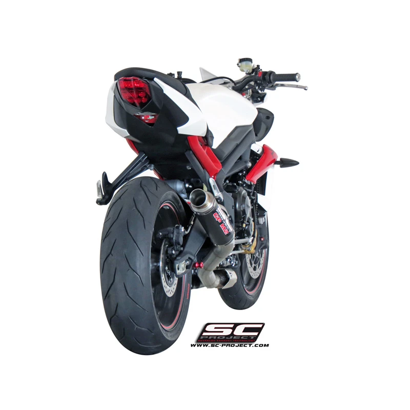 SC-Project T13-18C GP M2 Exhaust For Triumph Street Triple / R / RX (2013-2016) 6 SC-Project T13-18C GP M2 Exhaust For Triumph Street Triple / R / RX (2013-2016) - Image 4