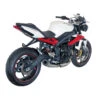 SC-Project T13-21A Conic Exhaust For Triumph Street Triple / R / RX (2013-2016) -Scootik Bike Shop sc project t13 21a conic exhaust