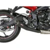 SC-Project T13-21MB Conic Matte Black Exhaust Triumph Street Triple / R / RX (2013-2016) -Scootik Bike Shop sc project t13 21mb conic matte black exhaust1