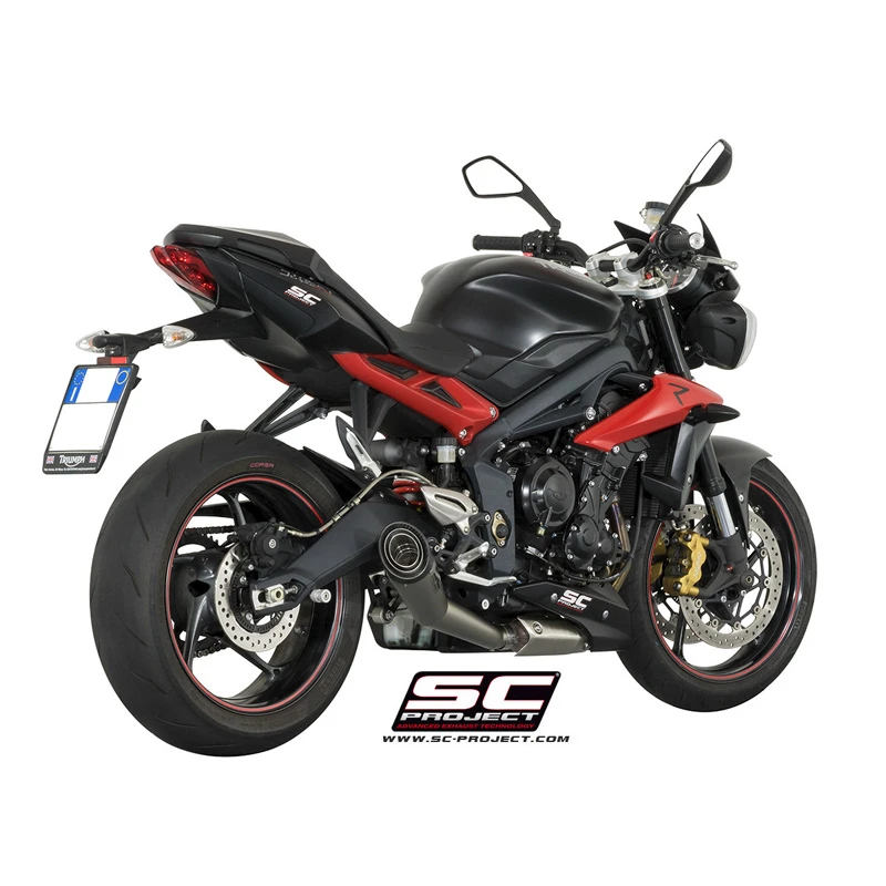 SC-Project T13-41MG S1 Conic Exhaust For Triumph Street Triple / R / RX (2013-2016) 4 SC-Project T13-41MG S1 Conic Exhaust For Triumph Street Triple / R / RX (2013-2016) - Image 2