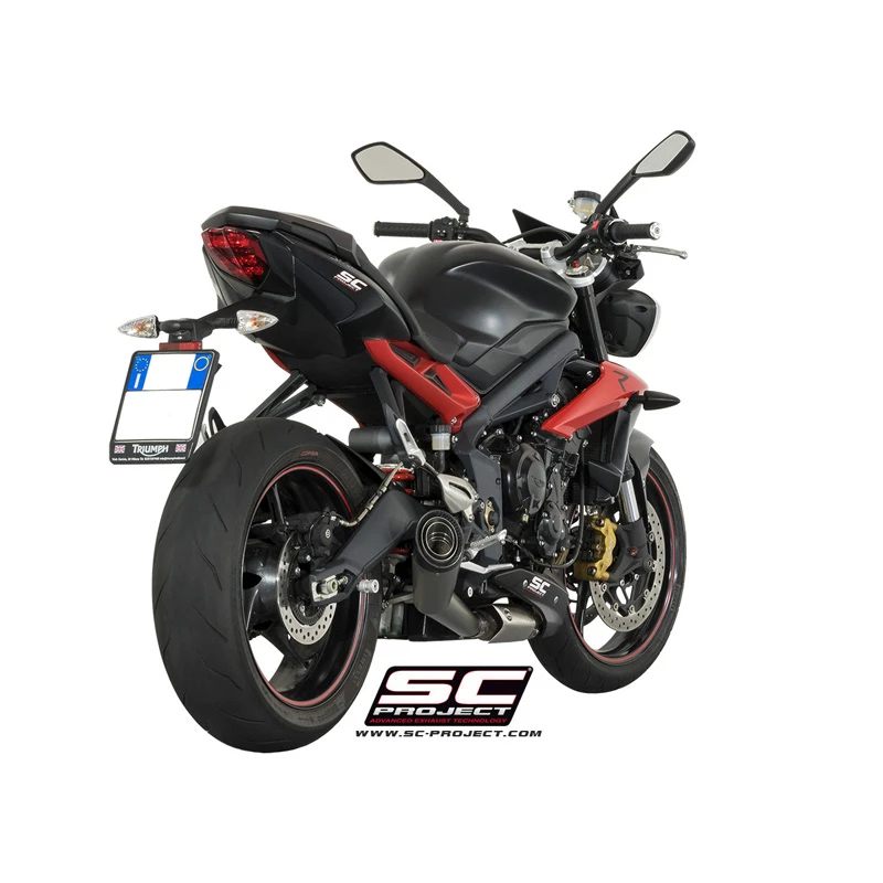 SC-Project T13-41MG S1 Conic Exhaust For Triumph Street Triple / R / RX (2013-2016) 5 SC-Project T13-41MG S1 Conic Exhaust For Triumph Street Triple / R / RX (2013-2016) - Image 3