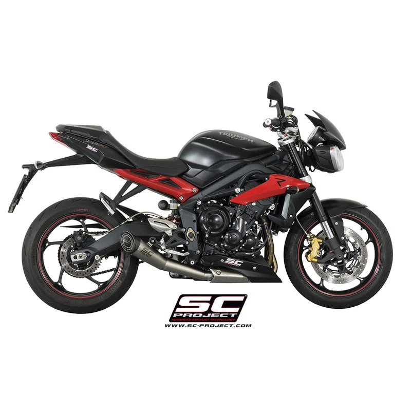 SC-Project T13-41MG S1 Conic Exhaust For Triumph Street Triple / R / RX (2013-2016) 6 SC-Project T13-41MG S1 Conic Exhaust For Triumph Street Triple / R / RX (2013-2016) - Image 4