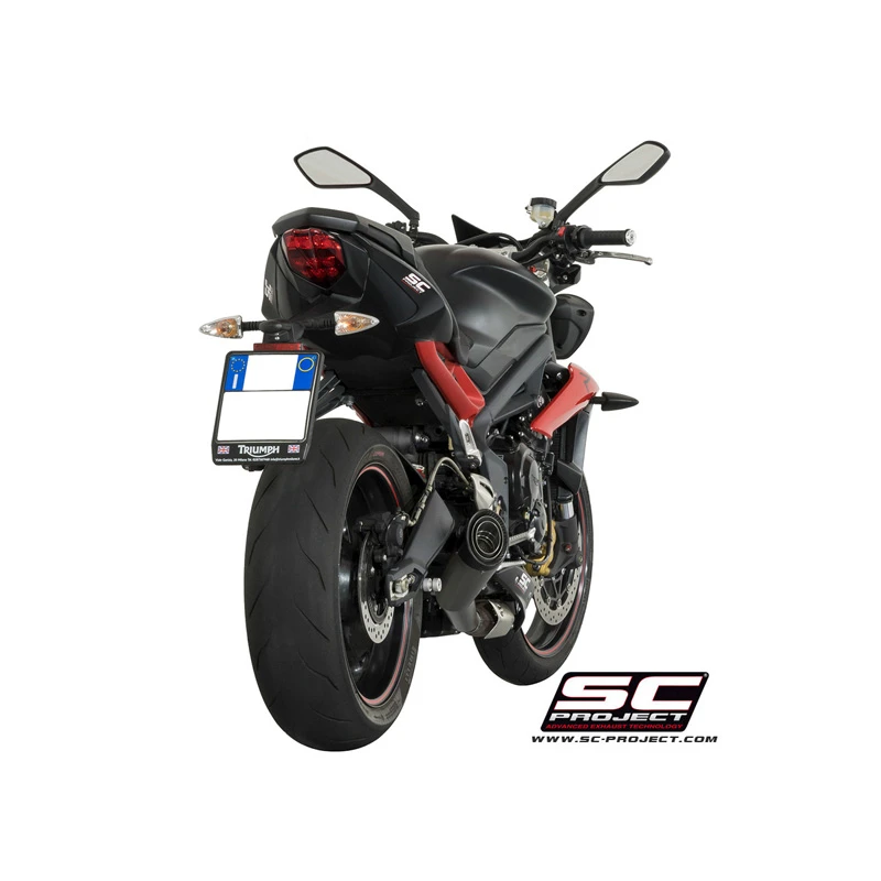 SC-Project T13-41MG S1 Conic Exhaust For Triumph Street Triple / R / RX (2013-2016) 7 SC-Project T13-41MG S1 Conic Exhaust For Triumph Street Triple / R / RX (2013-2016) - Image 5