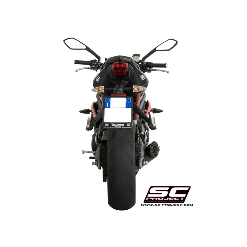 SC-Project T13-41MG S1 Conic Exhaust For Triumph Street Triple / R / RX (2013-2016) 8 SC-Project T13-41MG S1 Conic Exhaust For Triumph Street Triple / R / RX (2013-2016) - Image 6