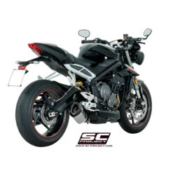 SC-Project T18-93 SC1-R Slip-on Exhaust For Street Triple 765 S/R/RS (2017-) -Scootik Bike Shop sc project t18 93 sc1 r slip on exhaust image6