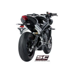 SC-Project T18-93 SC1-R Slip-on Exhaust For Street Triple 765 S/R/RS (2017-) -Scootik Bike Shop sc project t18 93 sc1 r slip on exhaust image9