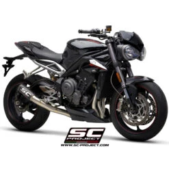 SC-Project T18-CH38 CR-T 3-1 Full Exhaust Triumph Street Triple 765 S/R/RS (2017-) -Scootik Bike Shop sc project t18 ch38 cr t 3 1 full exhaust image5