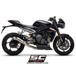 SC-Project T18-CH38 CR-T 3-1 Full Exhaust Triumph Street Triple 765 S/R/RS (2017-) -Scootik Bike Shop sc project t18 ch38 cr t 3 1 full exhaust image7