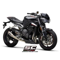 SC-Project T18-CH38 CR-T 3-1 Full Exhaust Triumph Street Triple 765 S/R/RS (2017-) -Scootik Bike Shop sc project t18 ch38 cr t 3 1 full exhaust image8