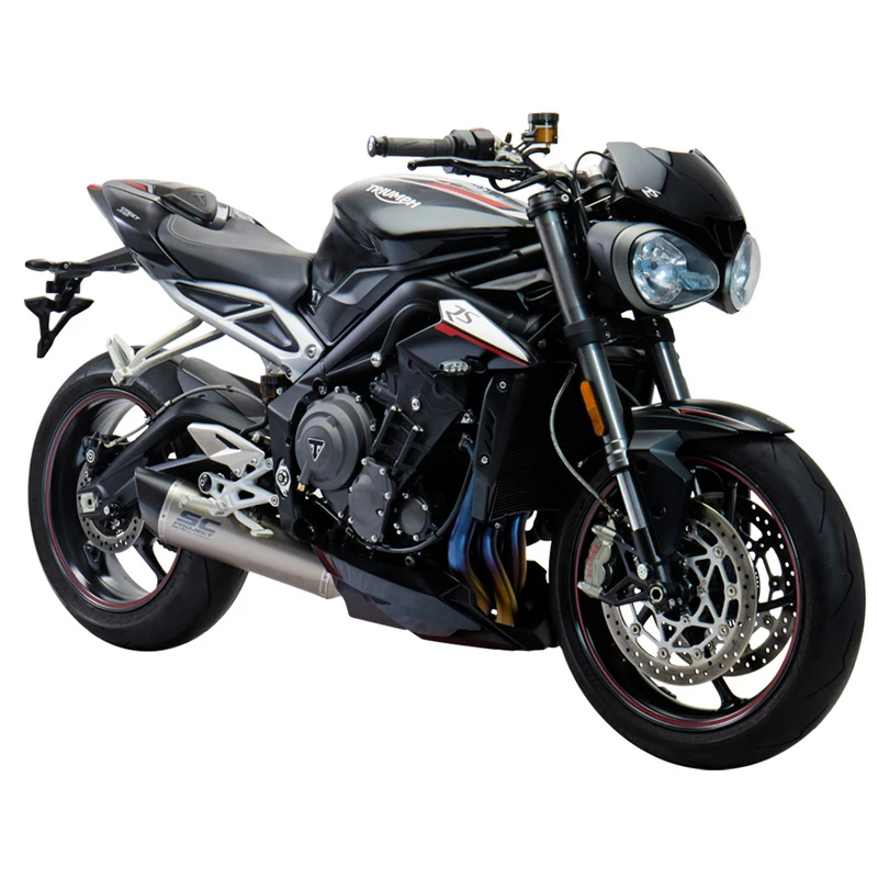 SC-Project T18-FS-FT Racing Headers, Titanium Triumph Street Triple R/S/RS '18-'19 7 SC-Project T18-FS-FT Racing Headers, Titanium Triumph Street Triple R/S/RS '18-'19 - Image 5