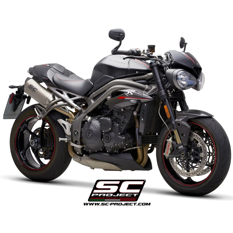 SC-Project T22-115 SC1-M Slip-on Exhaust For Triumph Speed Triple 1050 (2018-) 12 SC-Project T22-115 SC1-M Slip-on Exhaust For Triumph Speed Triple 1050 (2018-) - Image 10