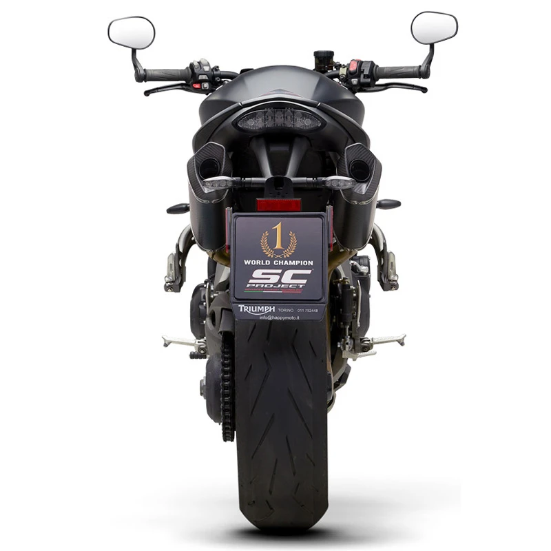 SC-Project T22-115 SC1-M Slip-on Exhaust For Triumph Speed Triple 1050 (2018-) 8 SC-Project T22-115 SC1-M Slip-on Exhaust For Triumph Speed Triple 1050 (2018-) - Image 6