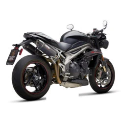 SC-Project T22-12C Oval Slip-on Exhaust, Carbon For Triumph Speed Triple '18-'20 -Scootik Bike Shop sc project t22 12c oval slip on exhaust carbon image6