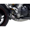 SC-Project T22-T38 CR-T Slip-on Exhaust For Triumph Speed Triple 1050 (2018-) -Scootik Bike Shop sc project t22 t38 cr t slip on exhaust