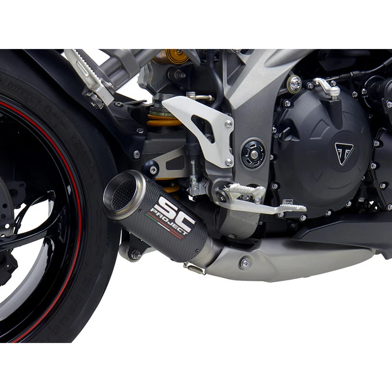 SC-Project T22-T38 CR-T Slip-on Exhaust For Triumph Speed Triple 1050 (2018-) 3 SC-Project T22-T38 CR-T Slip-on Exhaust For Triumph Speed Triple 1050 (2018-)