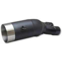 SC-Project Y24-DE-MB Decat Link Pipe, Black For Yamaha T-Max 530 '17-'19