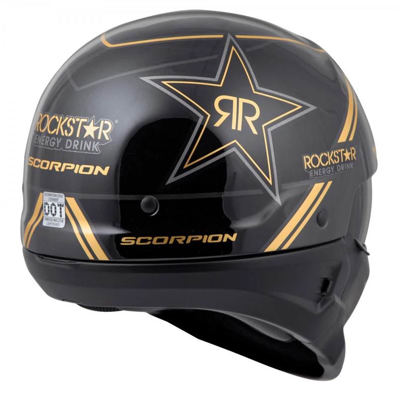 Scorpion Covert Rockstar Helmet 4 Scorpion Covert Rockstar Helmet - Image 2