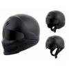 Scorpion Covert Solid Helmet, Matte Black -Scootik Bike Shop scorpion covert solid helmet matte black