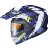 Scorpion Exo-AT950 Outrigger Electric Helmet, Matte Blue 2 Scorpion Exo-AT950 Outrigger Electric Helmet, Matte Blue -Scootik Bike Shop scorpion exo at950 outrigger electric blue