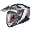 Scorpion Exo-AT950 Outrigger Snow Helmet, Matte Grey 1 Scorpion Exo-AT950 Outrigger Snow Helmet, Matte Grey -Scootik Bike Shop scorpion exo at950 outrigger snow helmet grey