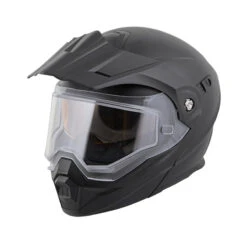 Scorpion EXO-AT950 Snow Helmet, Matte Black -Scootik Bike Shop scorpion exo at950 snow helmet matte black image3