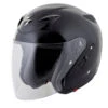 Scorpion EXO-CT220 Solid Black Helmet -Scootik Bike Shop scorpion exo ct220 solid black helmet image1