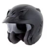 Scorpion EXO-CT220 Solid Matte Black Helmet -Scootik Bike Shop scorpion exo ct220 solid matte black helmet image1