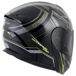 Scorpion EXO-GT920 Satellite Helmet, Neon -Scootik Bike Shop scorpion exo gt920 satellite helmet neon image3