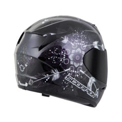 Scorpion EXO-R320 Dream Helmet, Black -Scootik Bike Shop scorpion exo r320 dream helmet black image4