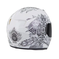 Scorpion EXO-R320 Dream Helmet, White -Scootik Bike Shop scorpion exo r320 dream helmet white image3