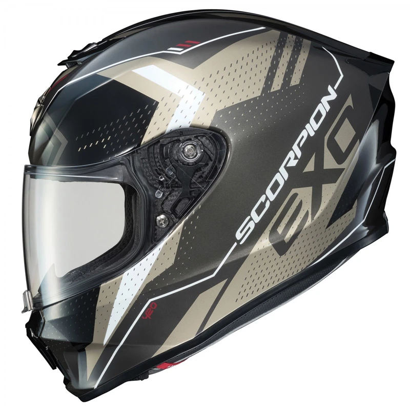 Scorpion Exo-R420 Seismic Helmet, Titanium 3 Scorpion Exo-R420 Seismic Helmet, Titanium