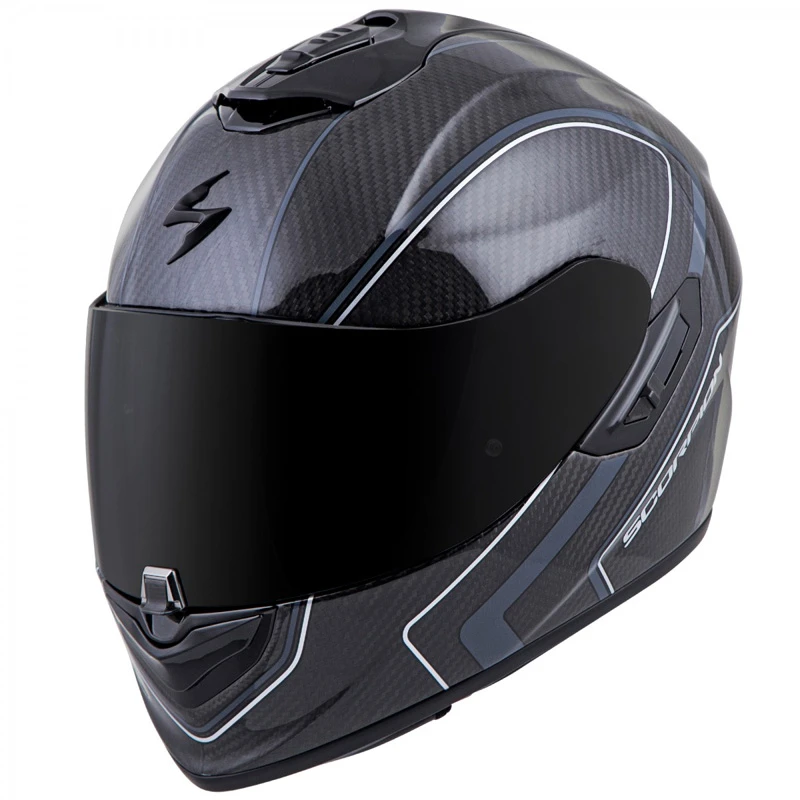 Scorpion Exo-ST1400 Carbon Helmet, Antrim Grey 4 Scorpion Exo-ST1400 Carbon Helmet, Antrim Grey - Image 2