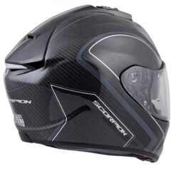 Scorpion Exo-ST1400 Carbon Helmet, Antrim Grey 7 Scorpion Exo-ST1400 Carbon Helmet, Antrim Grey -Scootik Bike Shop scorpion exo st1400 carbon helmet antrim grey image3
