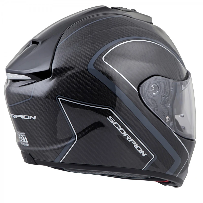 Scorpion Exo-ST1400 Carbon Helmet, Antrim Grey 5 Scorpion Exo-ST1400 Carbon Helmet, Antrim Grey - Image 3