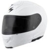 Scorpion GT3000 Solid Pearl White Helmet -Scootik Bike Shop scorpion gt3000 solid pearl white helmet image1