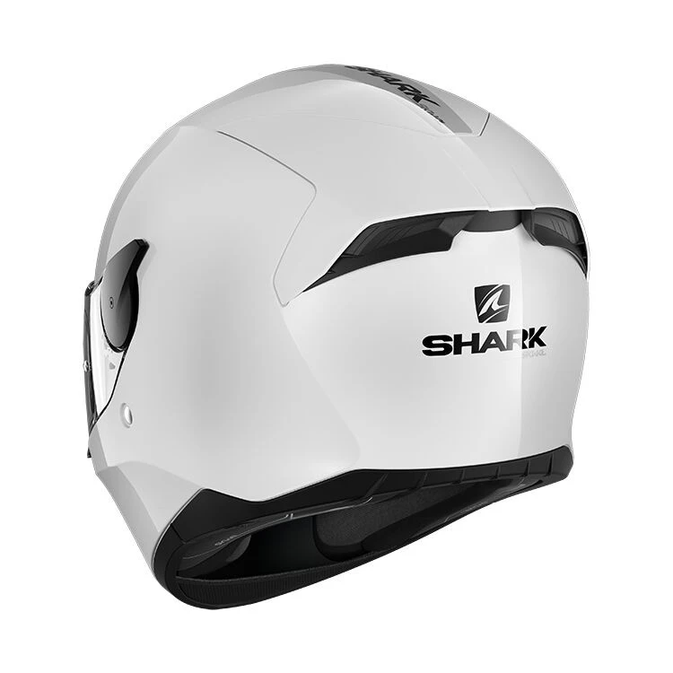 Shark D-Skwal 2 Blank Helmet, White 4 Shark D-Skwal 2 Blank Helmet, White - Image 2