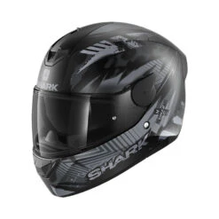 Shark D-Skwal 2 Penxa Matte Helmet, Black/Anthracite