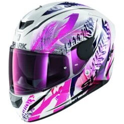 Shark D-Skwal 2 Shigan Helmet, White/Black/Pink