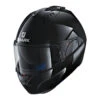 Shark EVO-One 2 Blank Helmet, Black -Scootik Bike Shop shark evo one 2 blank helmet black