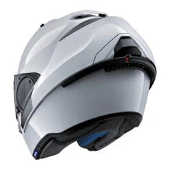 Shark EVO-One 2 Blank Helmet, White -Scootik Bike Shop shark evo one 2 blank helmet white image5