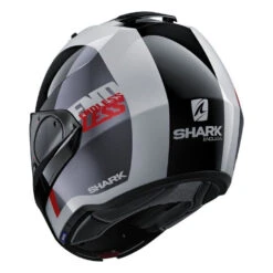 Shark Evo-One 2 Endless Helmet, Black/White/Red 7 Shark Evo-One 2 Endless Helmet, Black/White/Red -Scootik Bike Shop shark evo one 2 endless helmet black white red image4