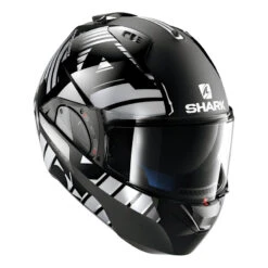 Shark Evo-One 2 Lithion Dual Helmet, Black/Chrome Purple -Scootik Bike Shop shark evo one 2 lithion dual helmet chrome image3