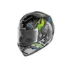 Shark Ridill Drift-R Helmet, Black/Green/Blue 2 Shark Ridill Drift-R Helmet, Black/Green/Blue -Scootik Bike Shop shark ridill drift r helmet black green blue