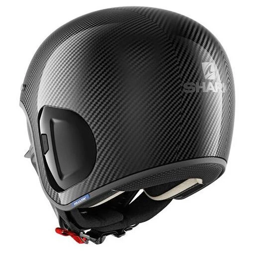 Shark S-Drak 2 Carbon Skin Helmet, Carbon/Silver/Black 4 Shark S-Drak 2 Carbon Skin Helmet, Carbon/Silver/Black - Image 2