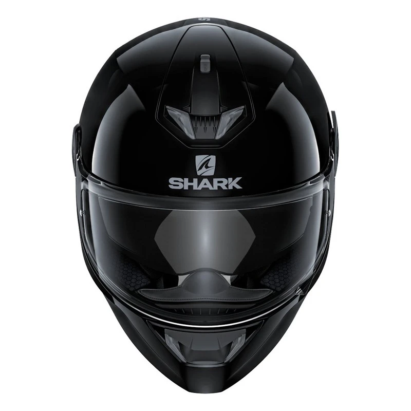 Shark Skwal 2 Blank Helmet Matte Black White LED 4 Shark Skwal 2 Blank Helmet Matte Black White LED - Image 2
