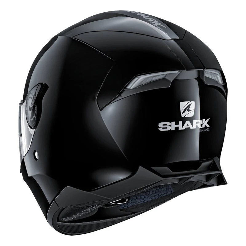 Shark Skwal 2 Blank Helmet Matte Black White LED 5 Shark Skwal 2 Blank Helmet Matte Black White LED - Image 3