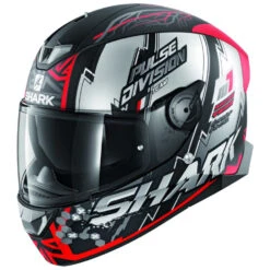 Shark Skwal 2 Noxxys Matte Helmet, Black/Red/Silver